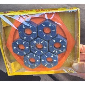 Drive Ya Nuts Vintage Milton Bradley Puzzle Challenge 1970 Complete -T34